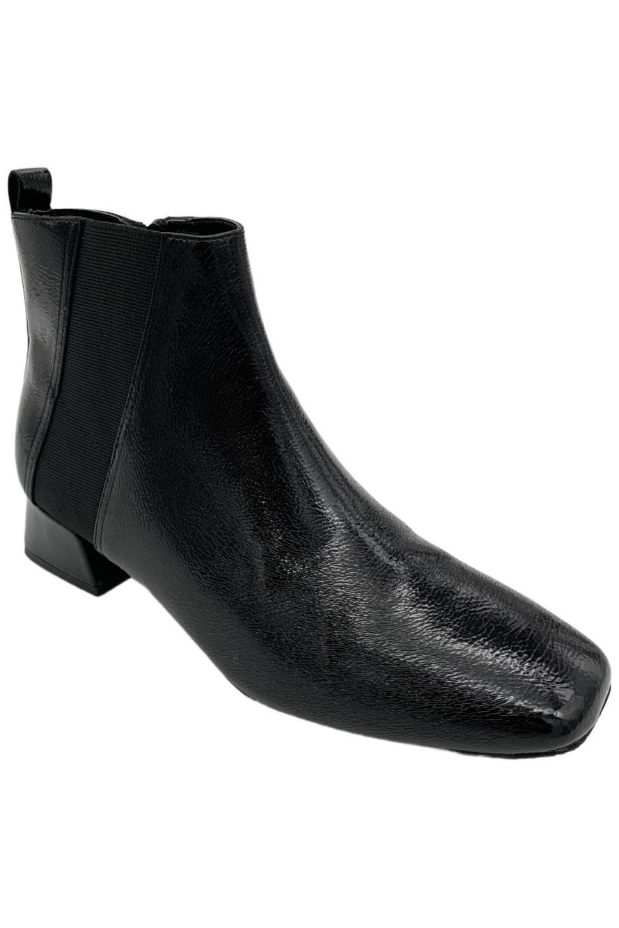 Donald Pliner Women's Travis Patent Leather Ankle Boots Black - Medium
